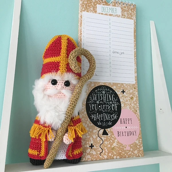 Haakpatroon Sinterklaas Knuffel (Digital)