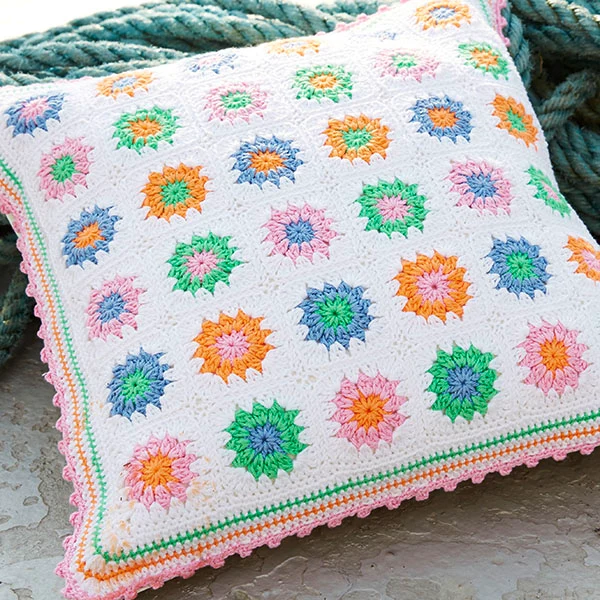 Haakpatroon Catania Granny Square Kussen (Digital)