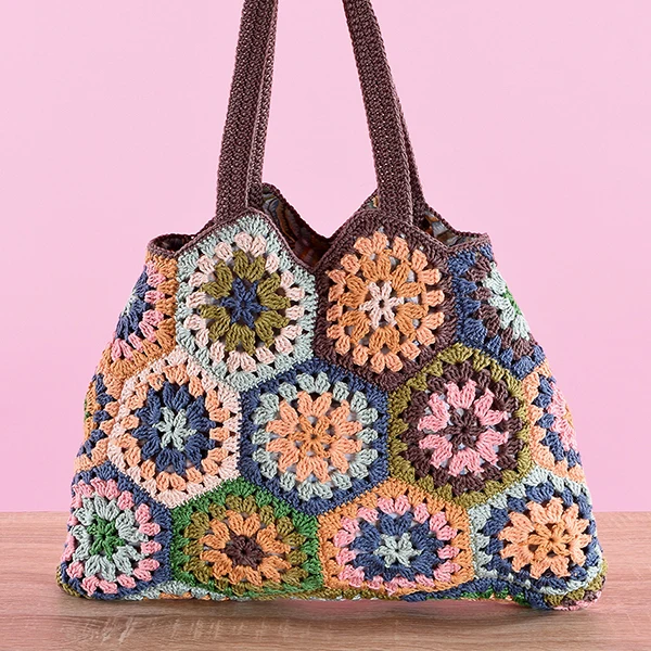 Haakpatroon Catania Granny Square Tas (Digital)