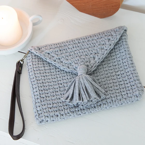 Haakpatroon RibbonXL Brei-look Clutch (Digital)