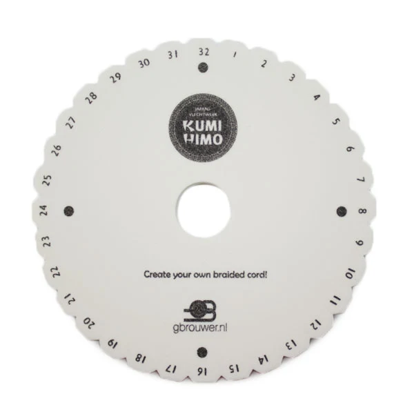 Kumihimo Disc Rond 15cm