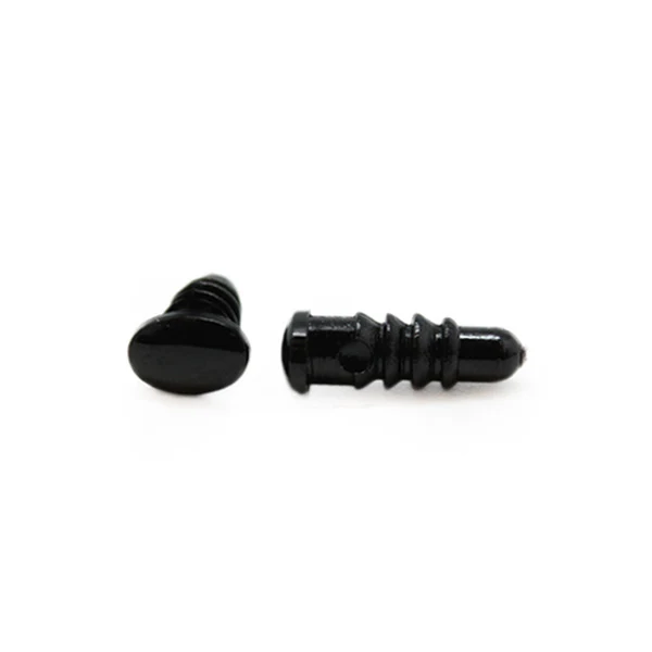 Veiligheidsogen Ovaal Zwart 5 paar 6mm