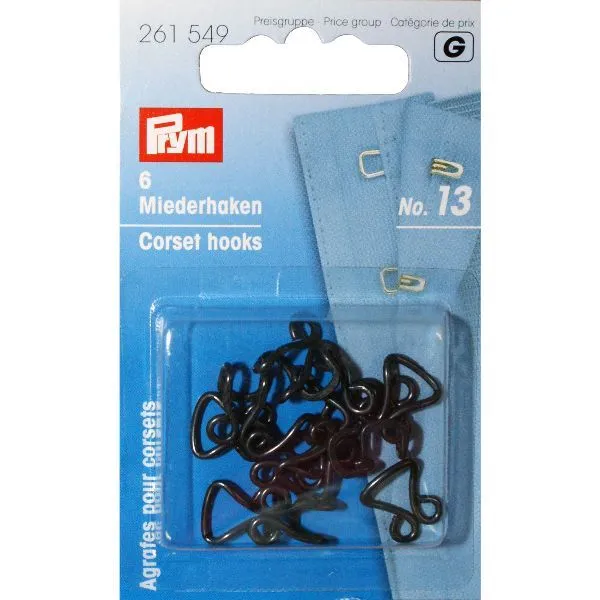 Prym Korsethaken en Ogen zwart