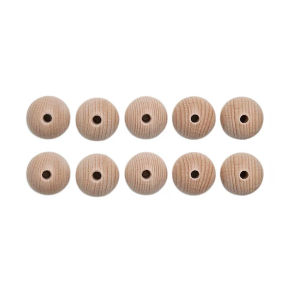 Houten Kralen Set 10 Stuks 25 mm