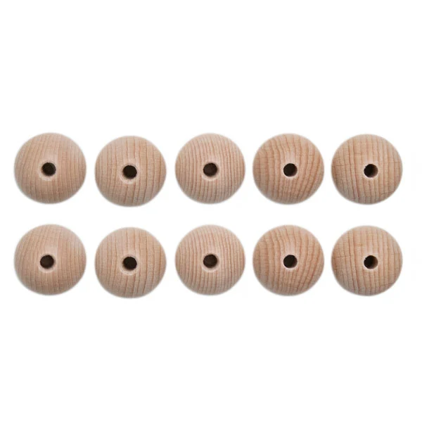 Houten Kralen Set 10 Stuks 35 mm