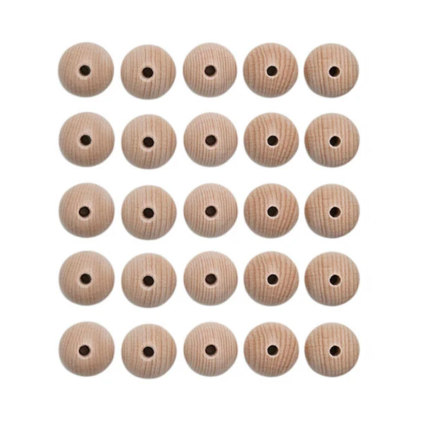 Houten Kralen Set 25 Stuks 18 mm