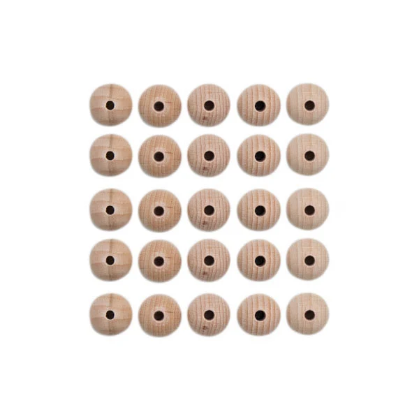 Houten Kralen Set 25 Stuks 12 mm