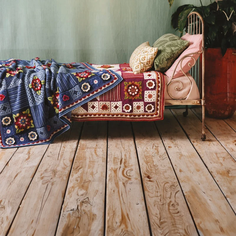 Jane Crow - Indigo Dreams Blanket CAL Haakpakket