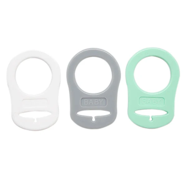 Go Handmade Siliconen Fopspeen Ringen 07 Mintmix