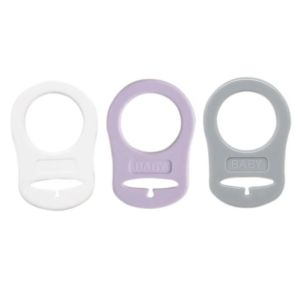 Go Handmade Siliconen Fopspeen Ringen 06 Lavender Mix