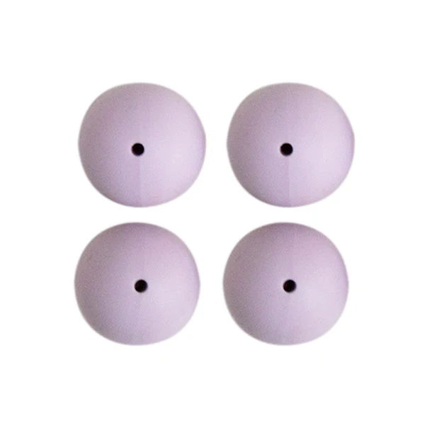Go Handmade Siliconen Kralen 4 Stuks 31 Lavendel