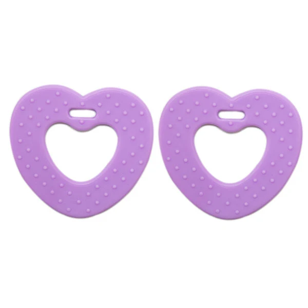 Go Handmade Hartjes Bijtringen 13 Paars
