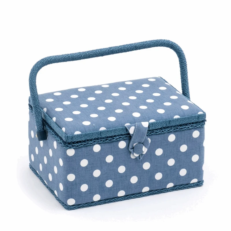 Naaimand Medium Denim Polka Dot