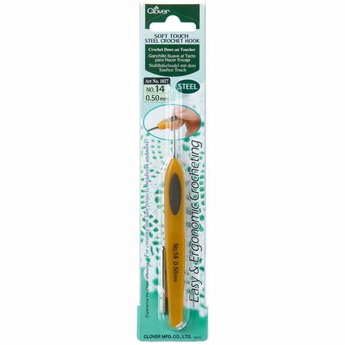 Clover Soft Touch haaknaald 0,5 mm