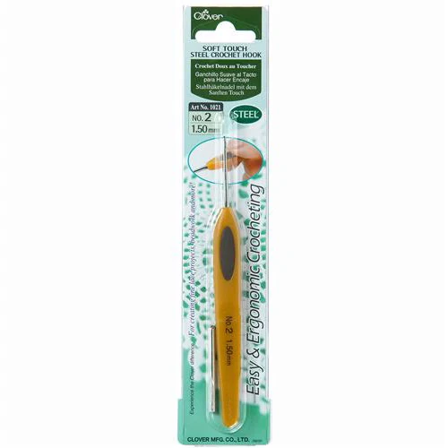 Clover Soft Touch haaknaald 1,5 mm