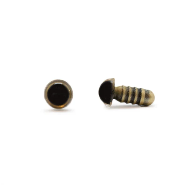 Veiligheidsogen Goud 8 mm per paar