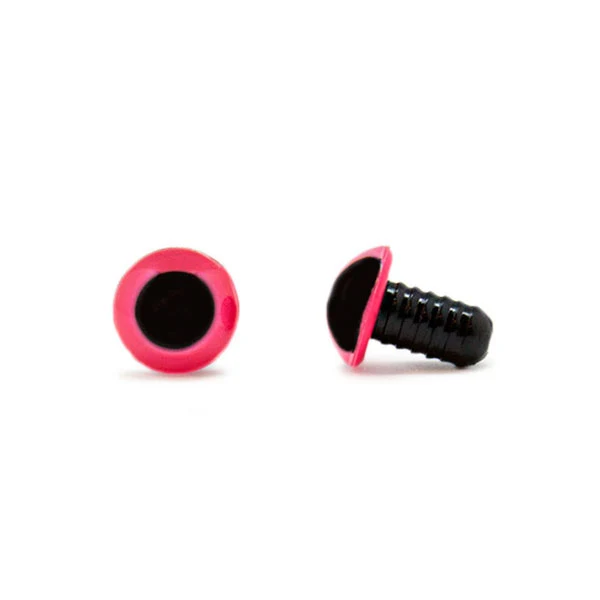 Veiligheidsogen Roze 10mm per paar