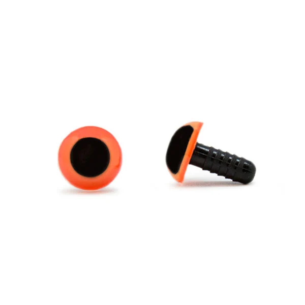 Veiligheidsogen Oranje 10mm per paar