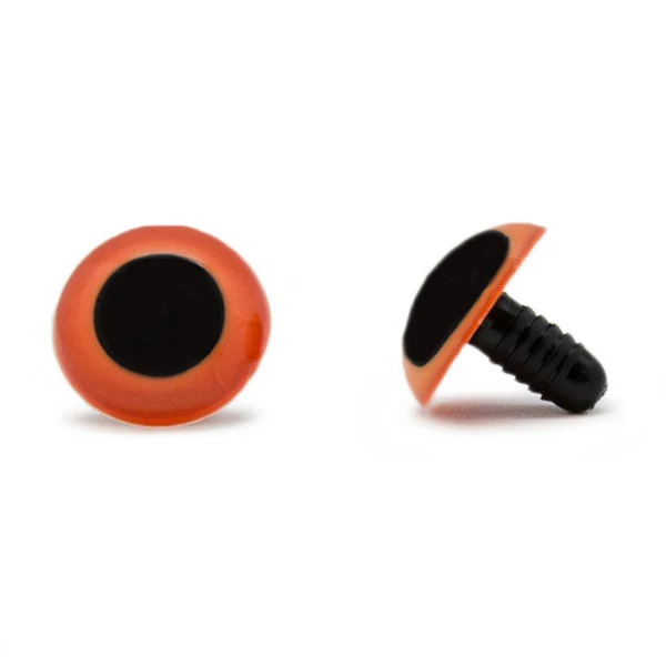 Veiligheidsogen Oranje 20 mm per paar