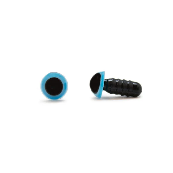 Veiligheidsogen Blauw 8 mm per paar