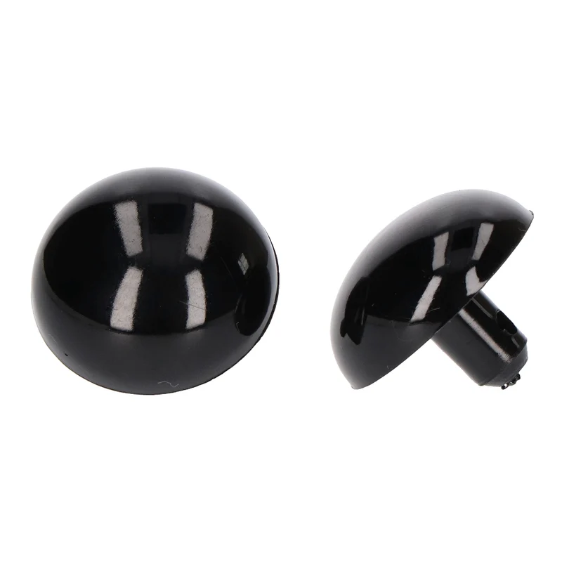 Veiligheidsogen Zwart 30mm per paar