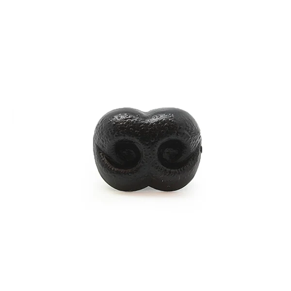 Veiligheidsneus hond zwart 12mm