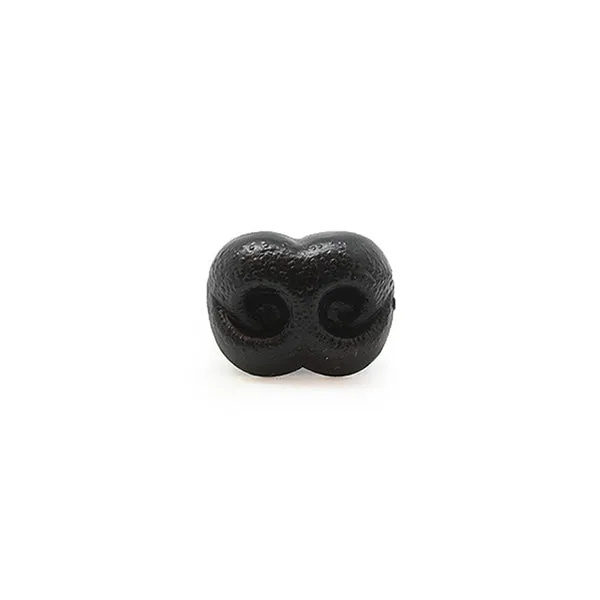 Veiligheidsneus hond zwart 8mm