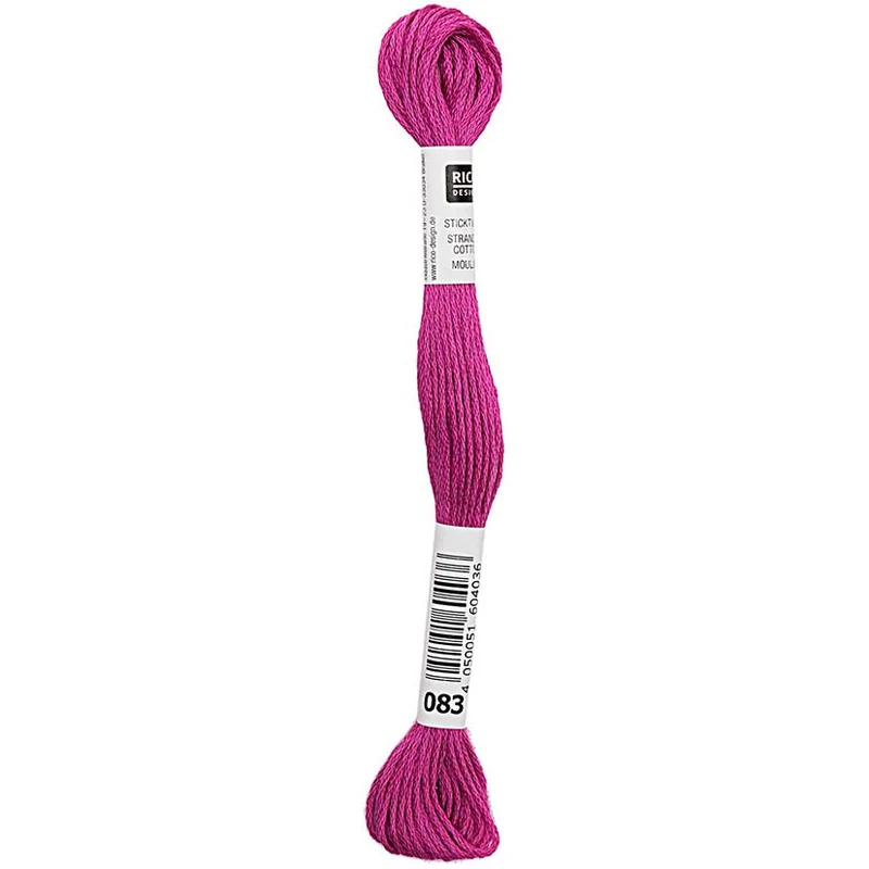 Rico Sticktwist Borduurgaren 8m 083 Magenta