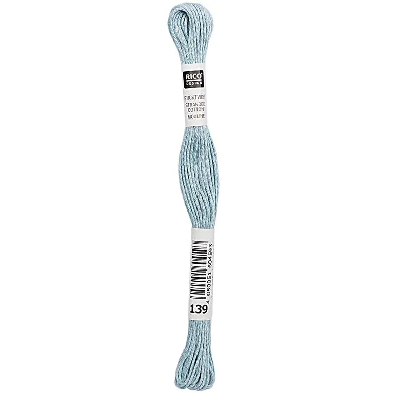 Rico Sticktwist Borduurgaren 8m 139 Ocean