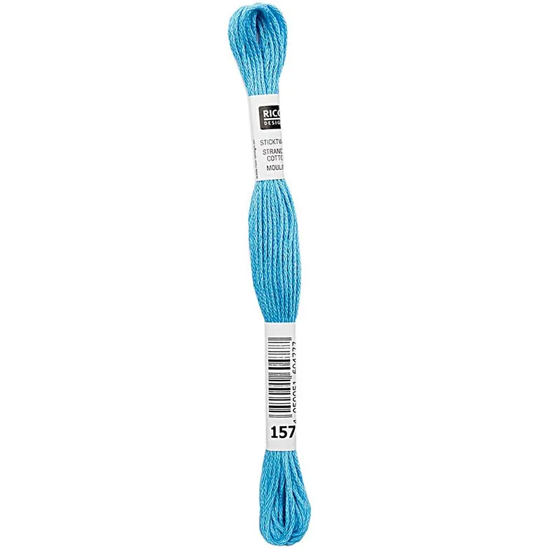 Rico Sticktwist Borduurgaren 8m 157 Cyan