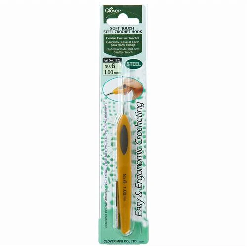Clover Soft Touch haaknaald 1 mm