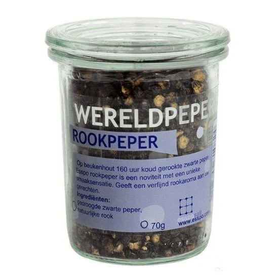 Esspo Wereldpeper Rookpeper Zwart 70 gram