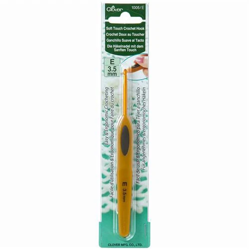 Clover Soft Touch haaknaald 3,5mm