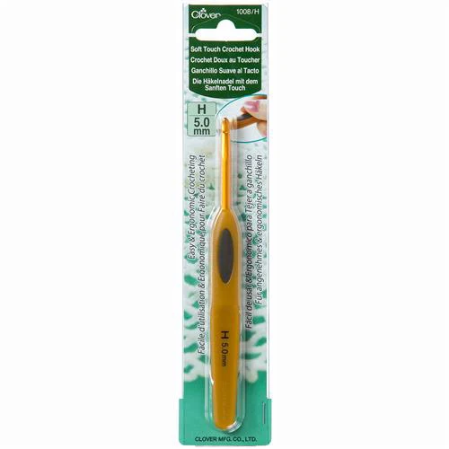 Clover Soft Touch haaknaald 5,0mm