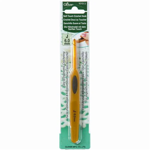 Clover Soft Touch Haaknaald 6mm
