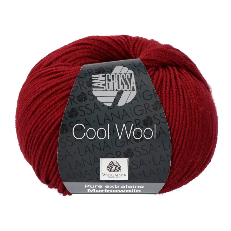 Lana Grossa Cool Wool 2068 Indisch Rood