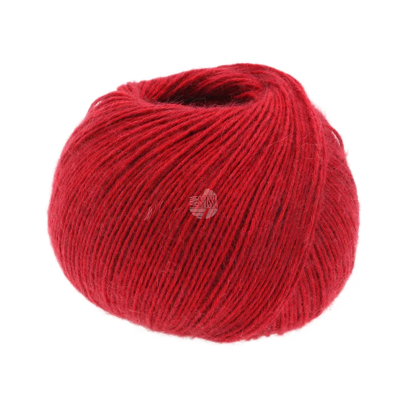 Lana Grossa Ecopuno 047 Kersenrood
