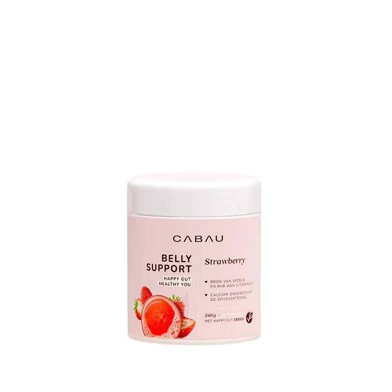 Cabau Lifestyle Belly Support Strawberry 240 gram