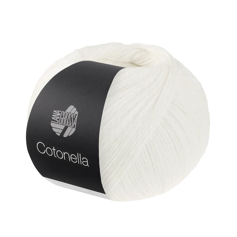 Lana Grossa Cotonella Uni 201 Wit