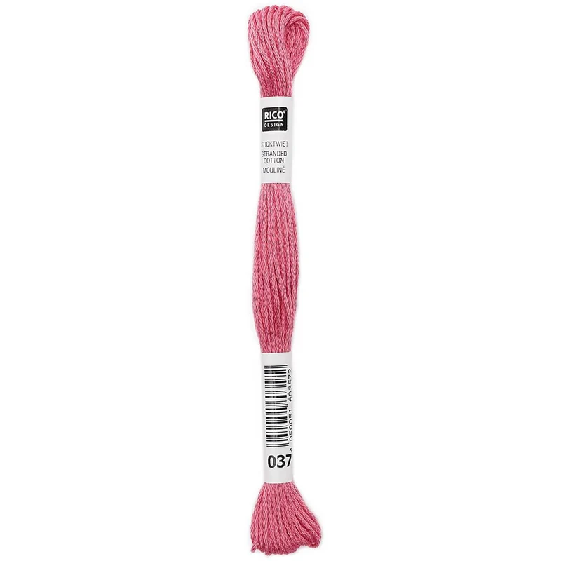 Rico Sticktwist Borduurgaren 8m 037 Red