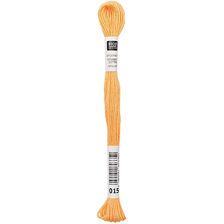 Rico Sticktwist Borduurgaren 8m 015 Orange