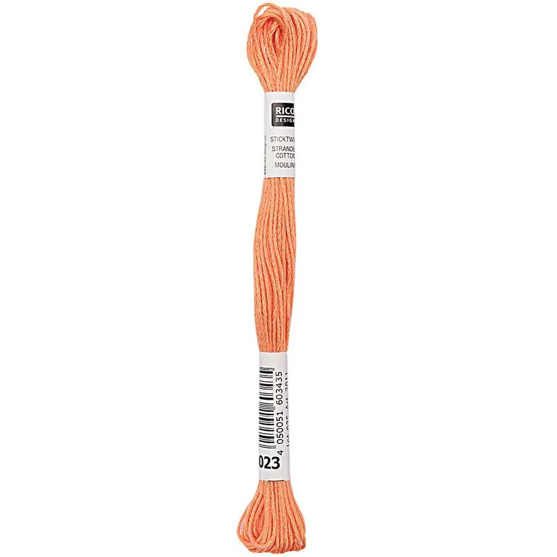 Rico Sticktwist Borduurgaren 8m 023 Terracotta