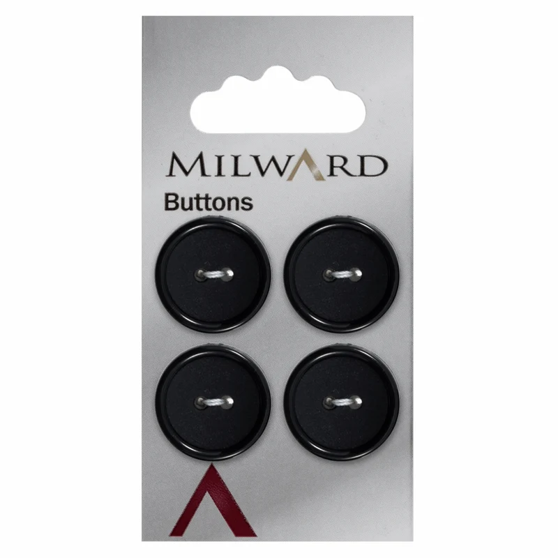 Milward Knoop Mat Donkerblauw 19mm (4 stuks)