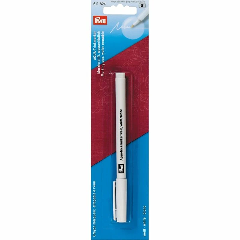 Prym Aqua Markeerpen Trick Marker Uitwasbaar Wit