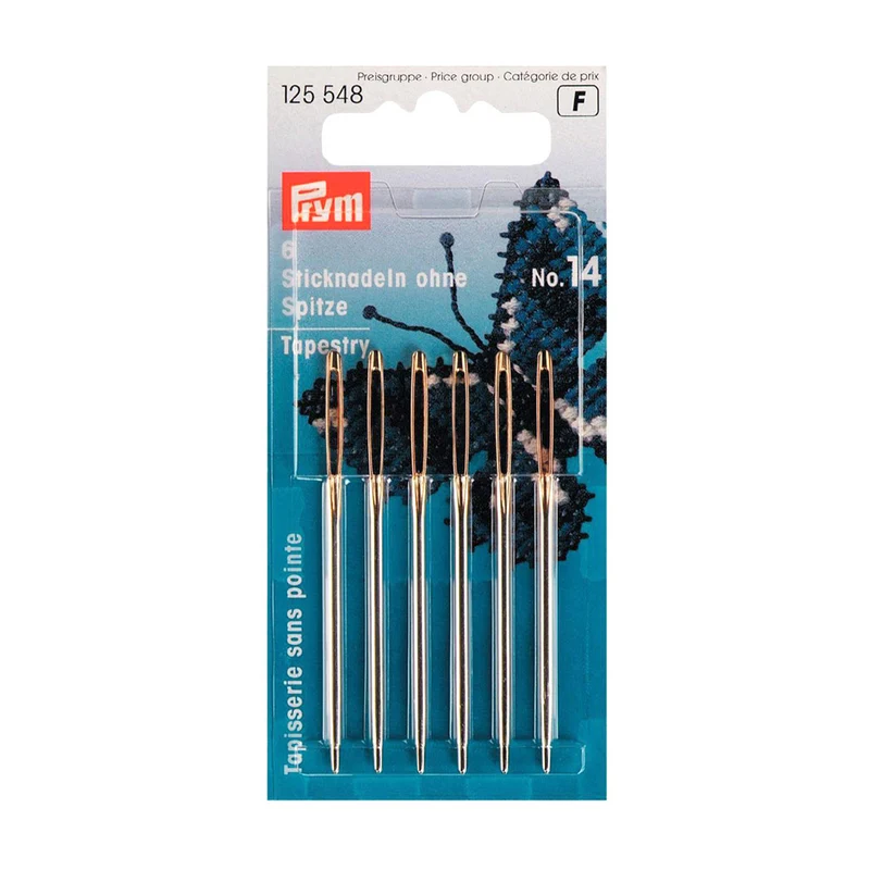 Prym Borduurnaalden Zonder Punt Staal No. 14