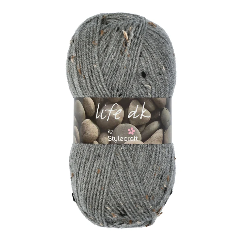 Stylecraft Life DK - Nepp shades 2327 Pebble Nepp