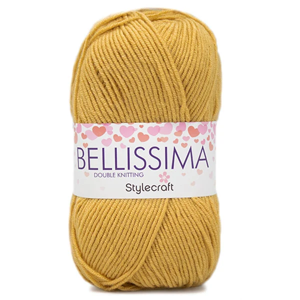 Stylecraft Bellissima DK 3925 Mellow Yellow