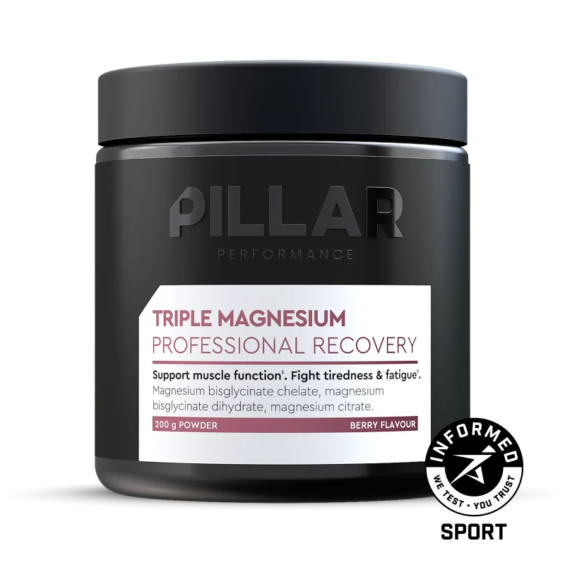 Pillar Performance Triple Magnesium Berry Flavour Pot 200 gram