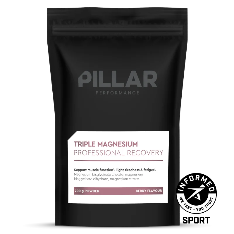 Pillar Performance Triple Magnesium Berry Flavour Stazak 200 gram
