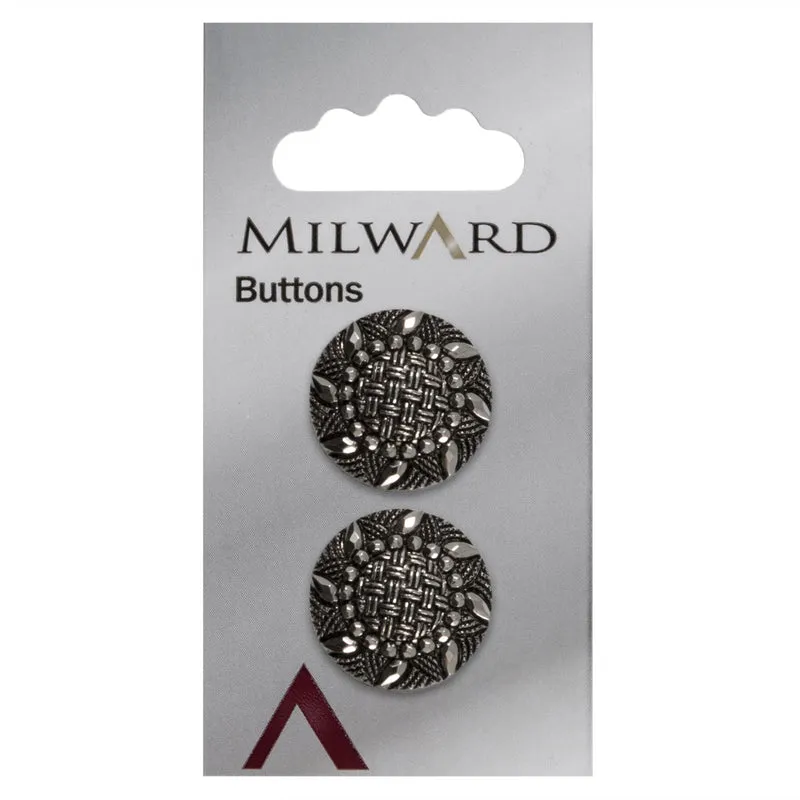 Milward Knoop Metaal Zon 20mm (2 stuks)